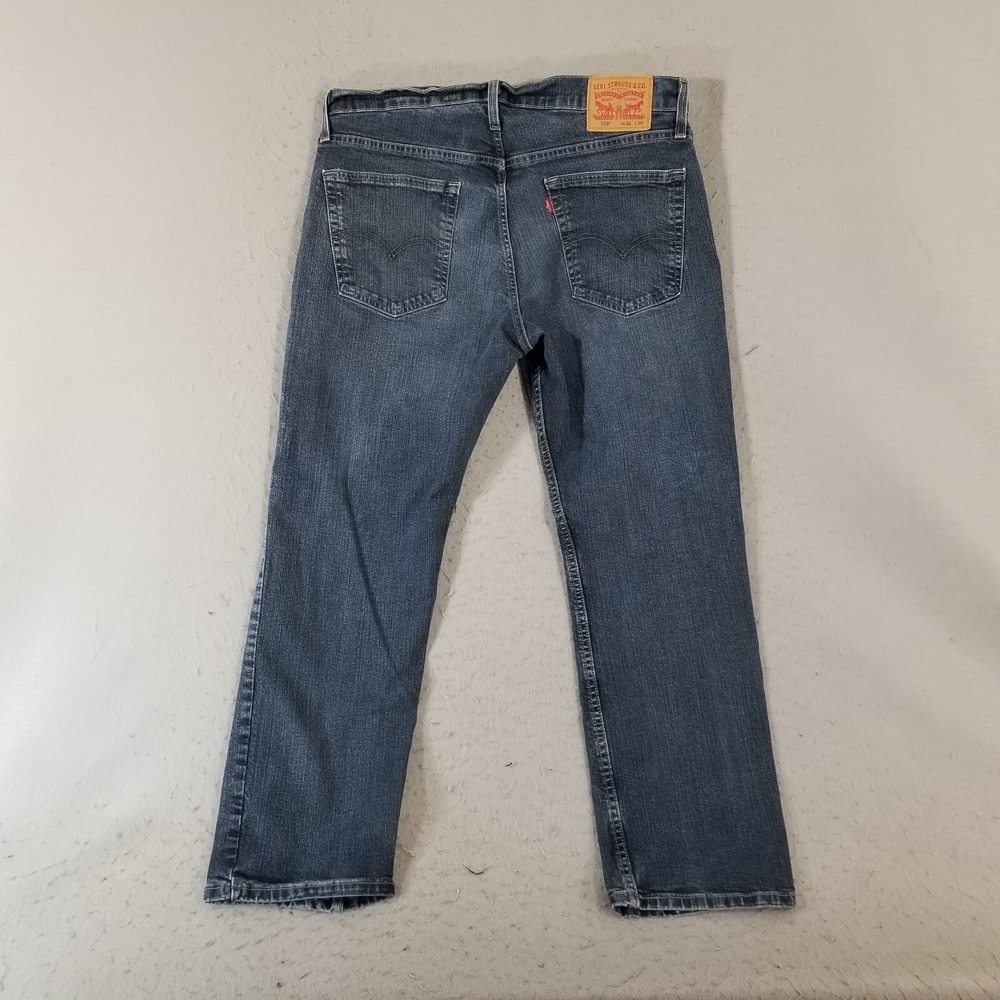 Levi's 559 jeans men's 36 x 30 relaxed fit straight blue denim Lot 3 Pair FLAWED - Picture 5 of 9